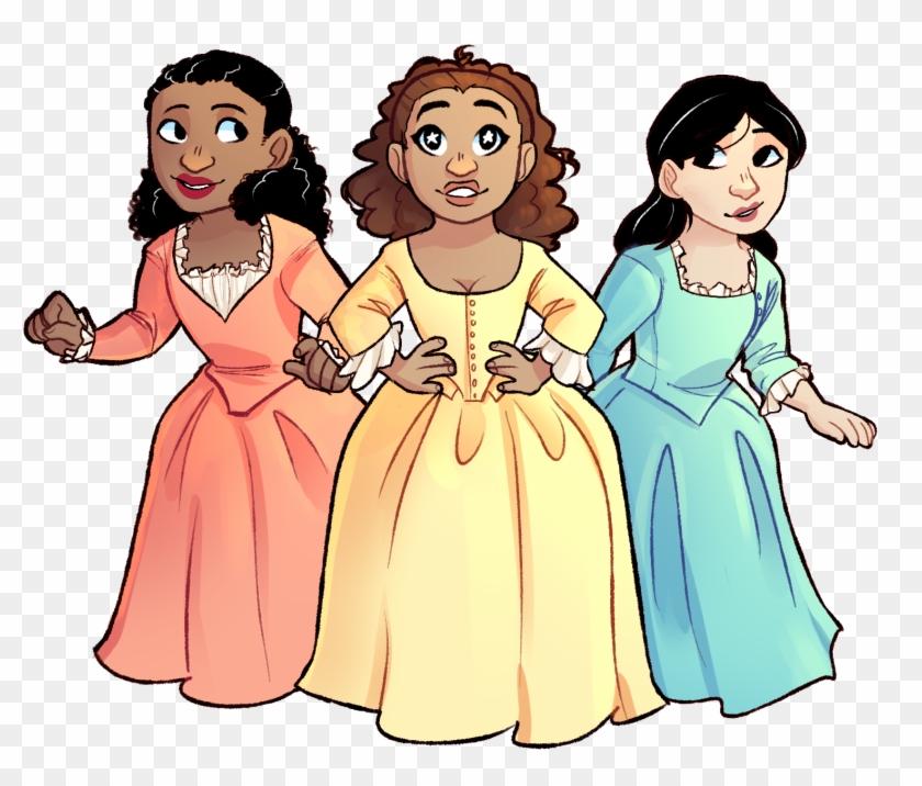 The Schuyler Sisters From Hamilton - Modern Au Schuyler Sisters #1112784