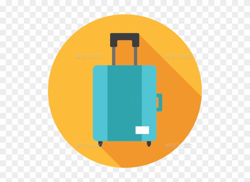 Image Set/png/128x128 Px/suitcase Icon - Suitcase Icon Flat Png #1112903