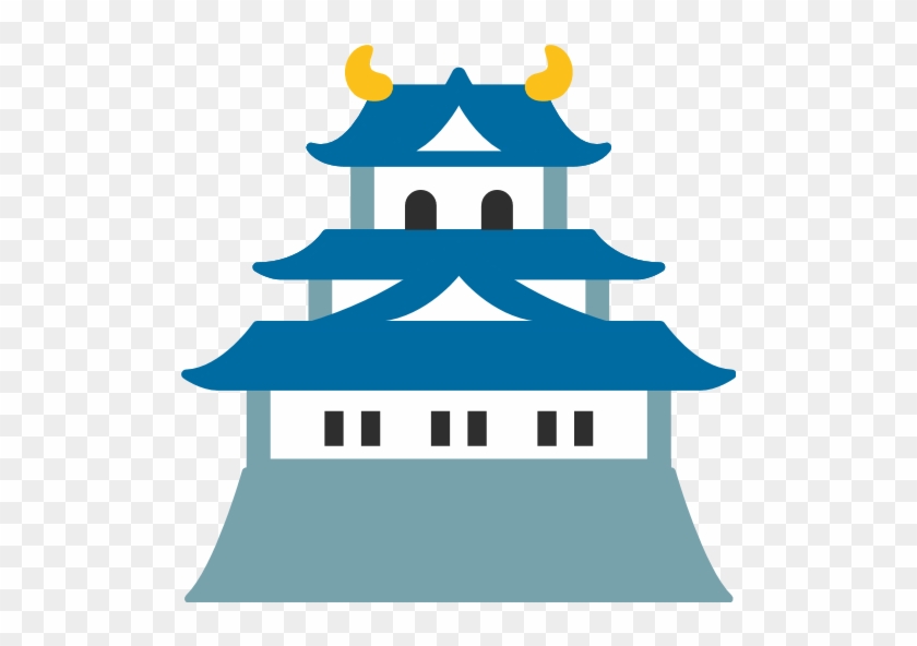 Japanese Castle Emoji - Japanese Castle Emoji #1113001