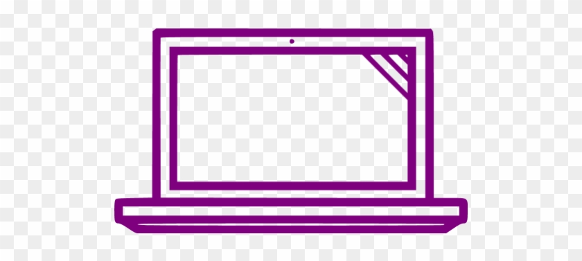 Laptop Clipart Purple - Purple Laptop Png #1113029