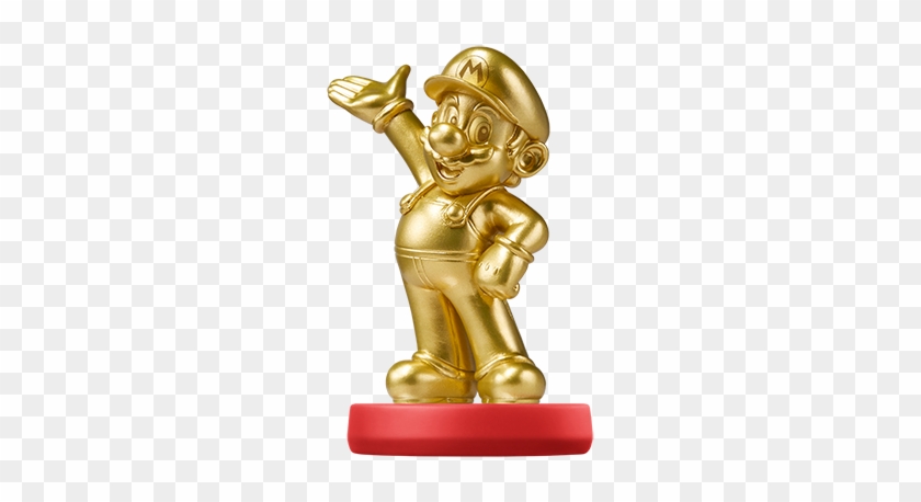 Mario Gold Amiibo - Mario Amiibo Gold Edition #1113048