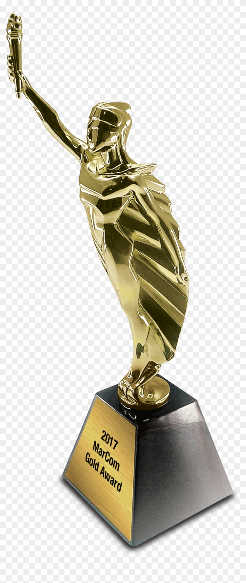 Gold Award Statuette Jpeg / Png - Marcom Gold Winner #1113055
