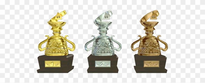 Trophys - Mario Kart Gold Trophy - Free Transparent PNG Clipart Images
