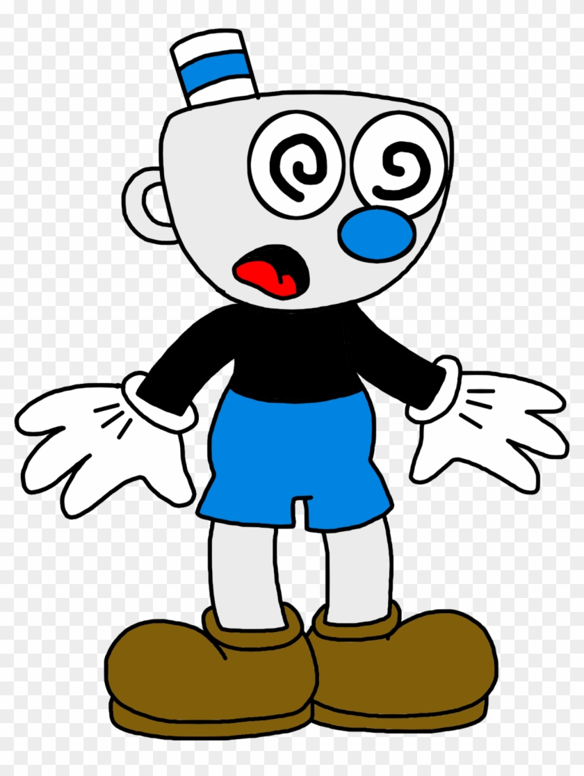 Mugman With Spirals On Eyes By Marcospower1996 - Drawing #1113126