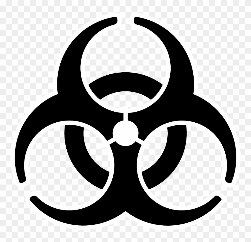 Biohazard - Biohazard Label, 4" X 4" #1113203