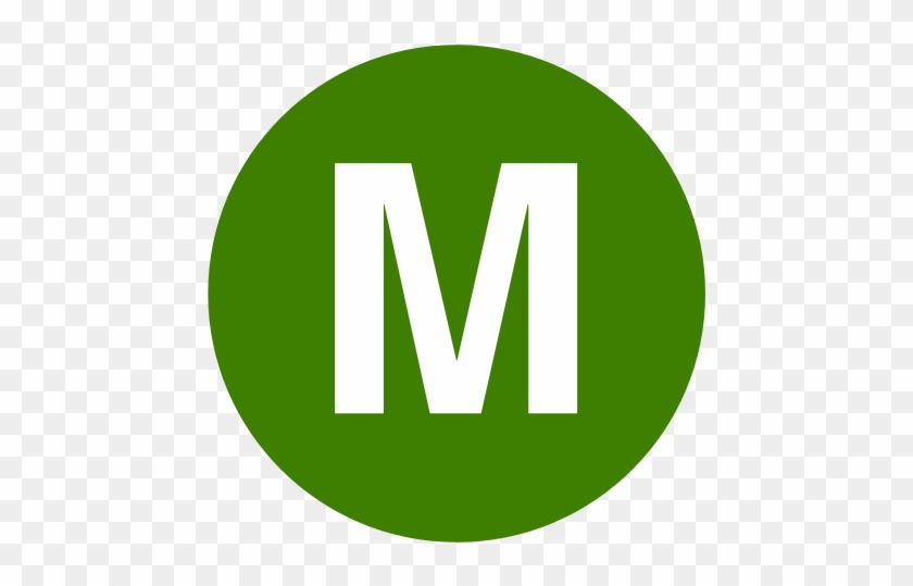 M&m Clipart Vector - Nyc M Train Symbols #1113327
