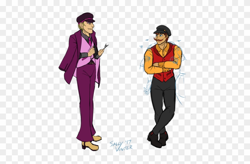 Glanni And Ipro In Their Disguises In Fic “your Good - Cartoon #1113471