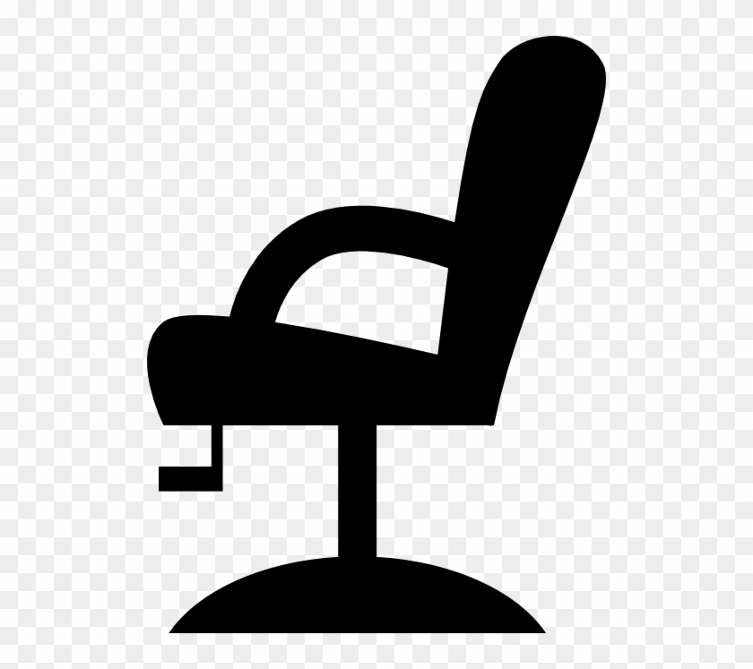 Office Chair, Flat Icon - Hair Salon Chair Icon #1113550