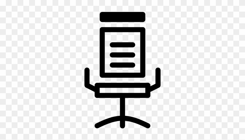 Desk Chair Vector - List Key On Keyboard #1113557