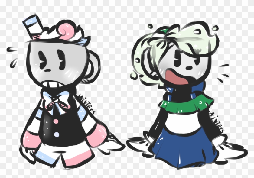 Image Result For Cuphead And Mugman Bad - Cartoon #1113568