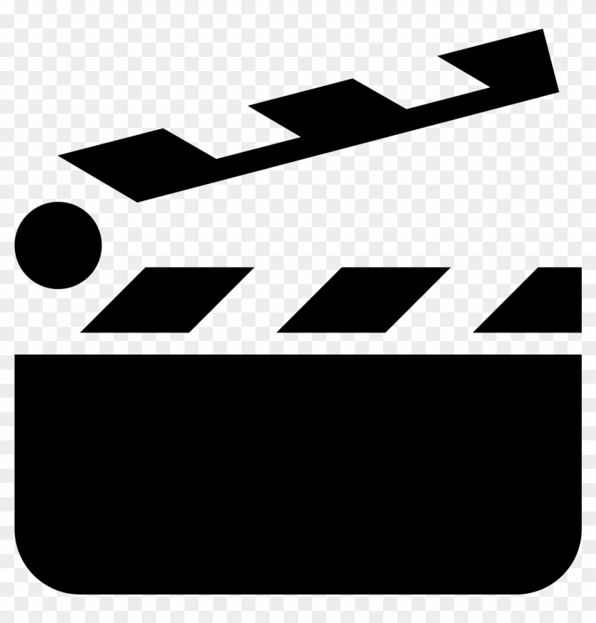 Clapperboard Computer Icons Film Clip Art - Clapperboard Icon Png #1113587