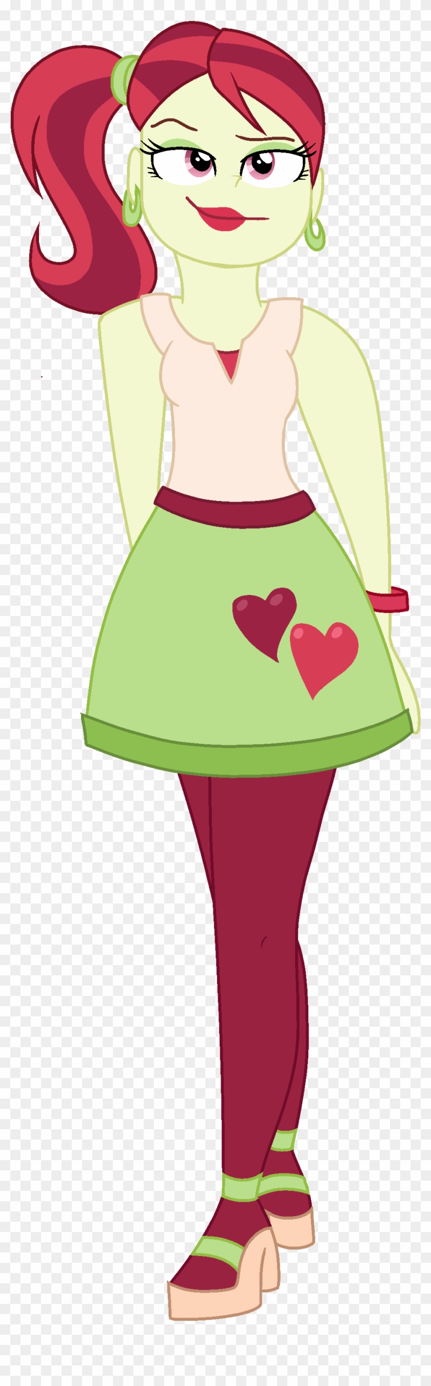 Rose Heart Redesign By Berrypunchrules Rose Heart Redesign - Rose Heart Equestria Girl #1113648