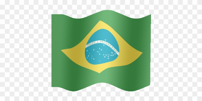 Very Big Animated Flag Of Brazil - Animated Flag Of Brazil #1113749