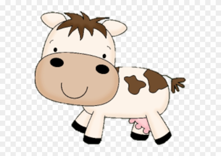 Baby Cow Clipart - Baby Cow Vector Png #1113747