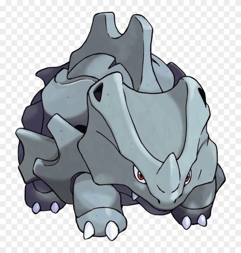 Stats, Moves, Evolution, Locations & Other Forms - Pokemon Rhyhorn #1113784