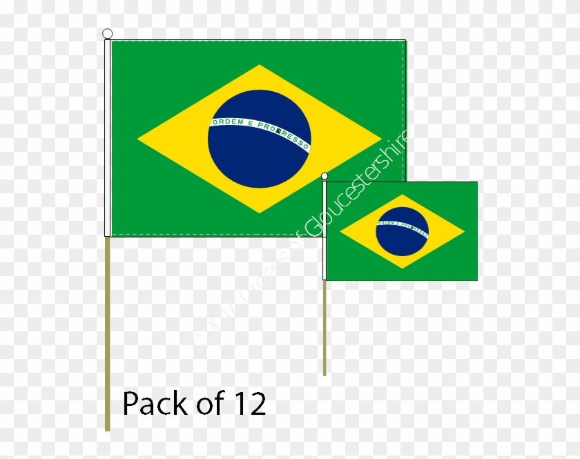 Brazil Hand Waving Flags - Brazil Flag #1113795