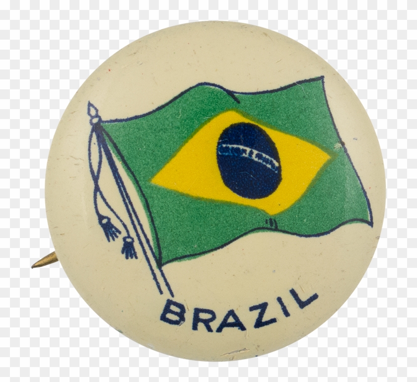 Brazil Flag - Brazil Country State Flag Vintage Souvenir Pin Pinback #1113839