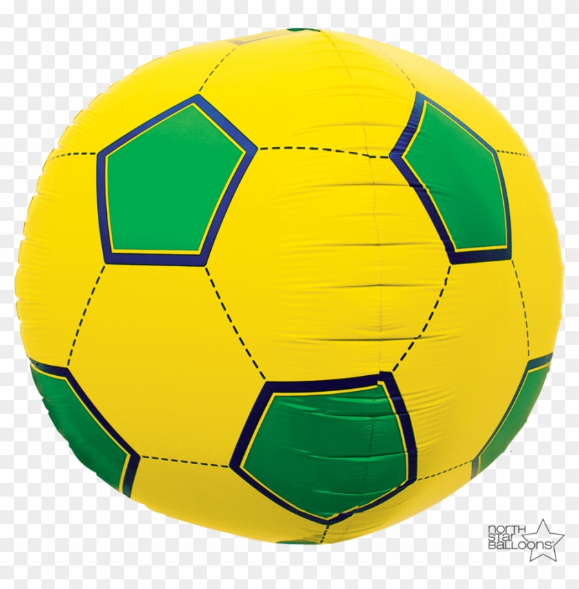 Soccer Ball Brazil Sphere 17 In - Soccer Ball Brazil Sphere 17 In #1113846