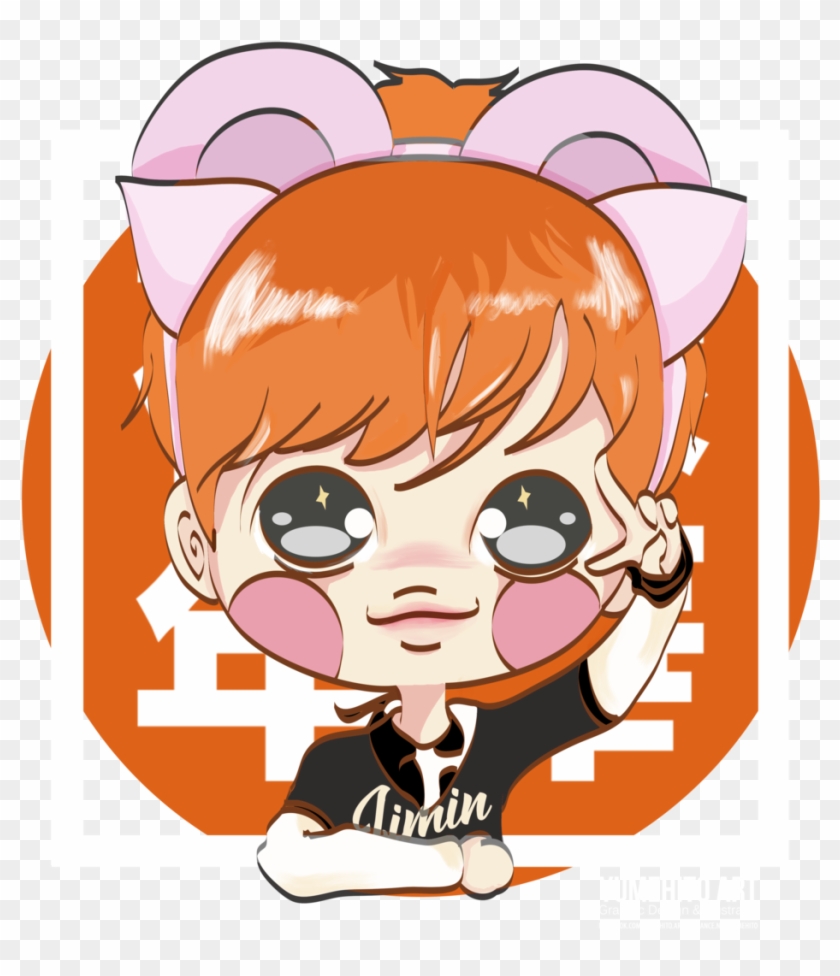 Sticker Jimin Chibi Bts By Xyumehitox Sticker Jimin - Cartoon #1113937