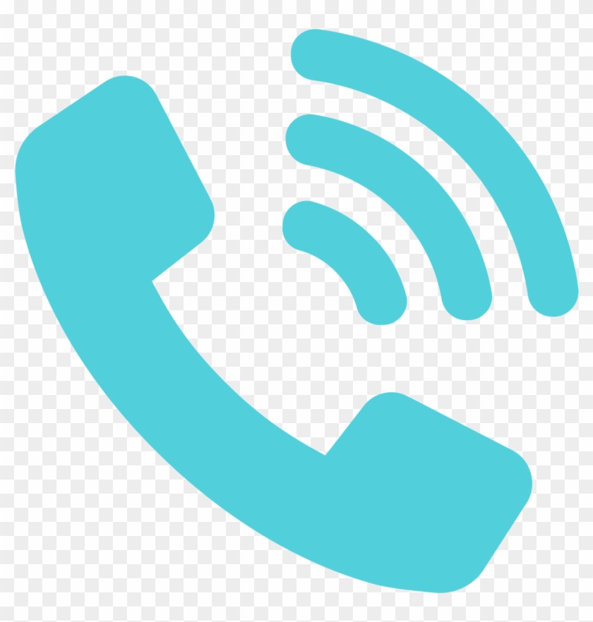 Phone Call Icon 2 Blue - Phone Call Icon 2 Blue #1114143