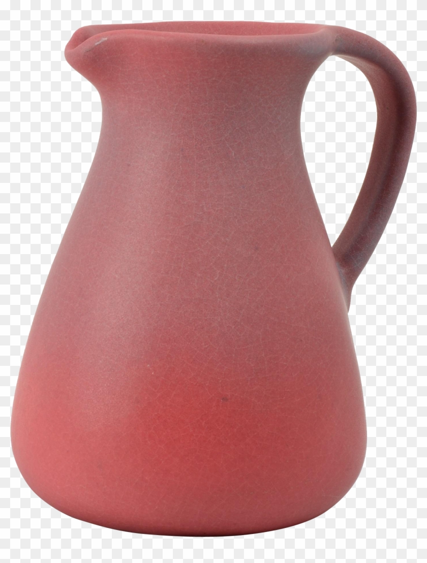 Van Briggle Pottery Pitcher, 1960s Persian Rose Small - Earthenware #1114187