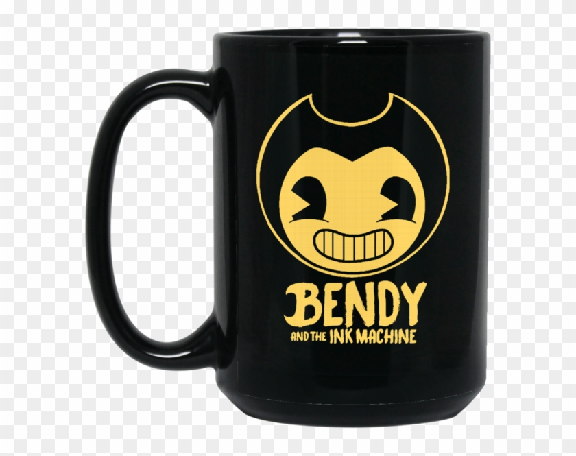 Bendy And The Ink Machine Mug Horror Cartoon Gaming - Bendy And The Ink Machine 3/4 Sleeve Shirt #1114283