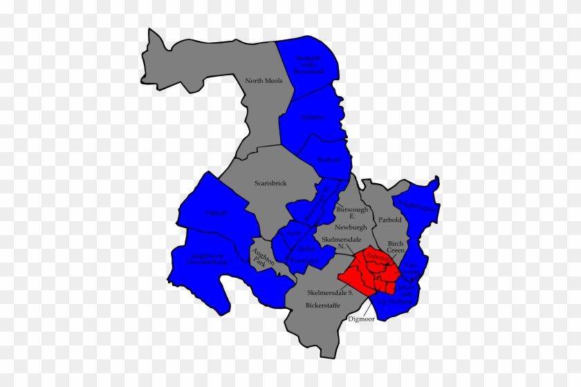 West Lancashire Council Boundaries #1114357