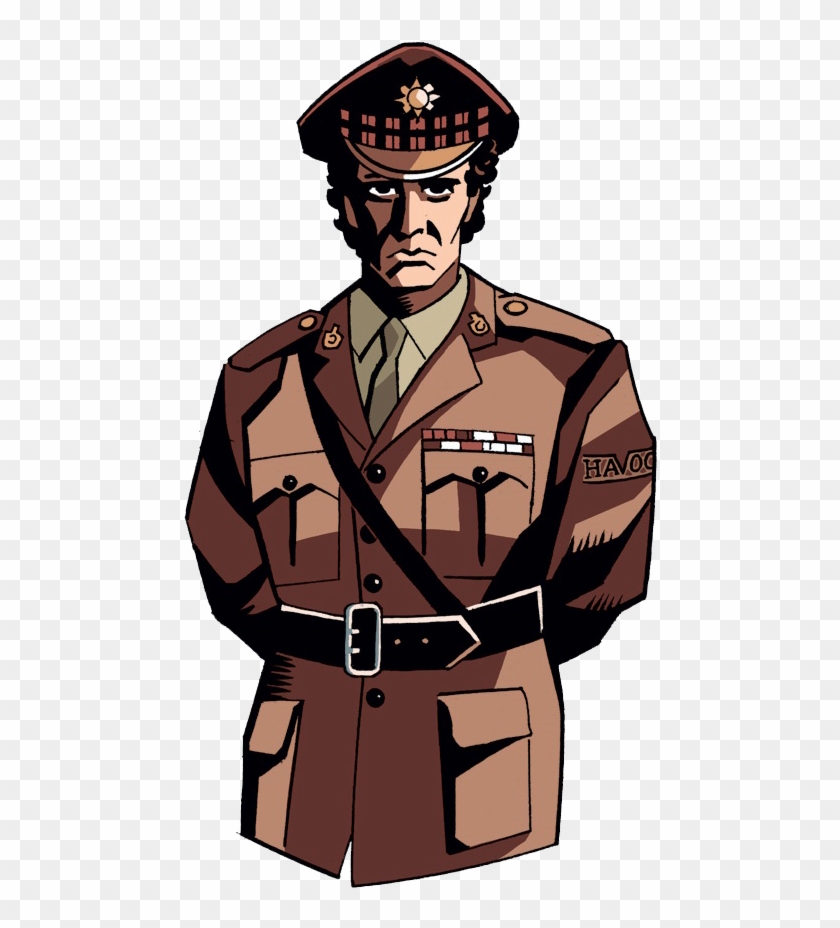 Lieutenant Colonel Walter Douglas - Military Uniform #1114477