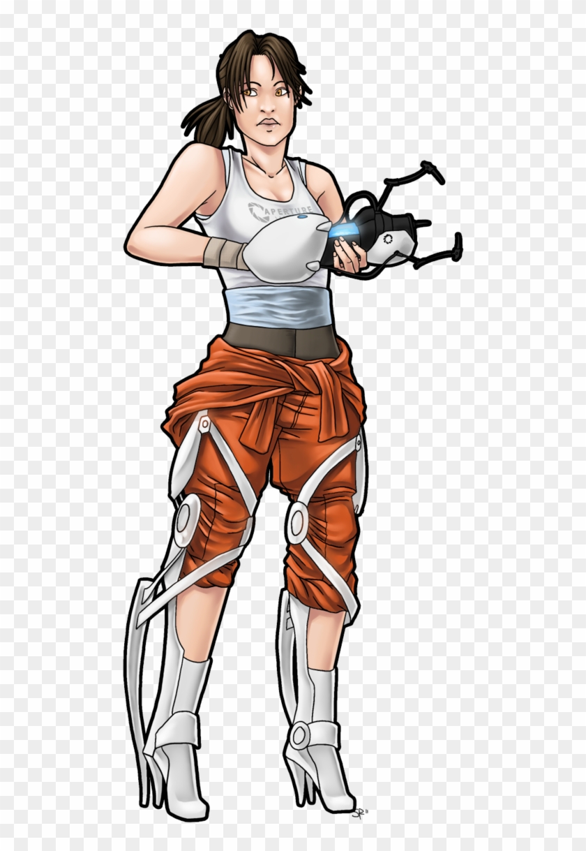 Chell By Superkusokao - Portal 2 Chell Art #1114485