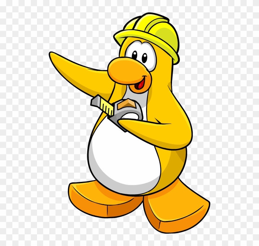 Tg Uniform - Club Penguin Yellow Penguin Png #1114489