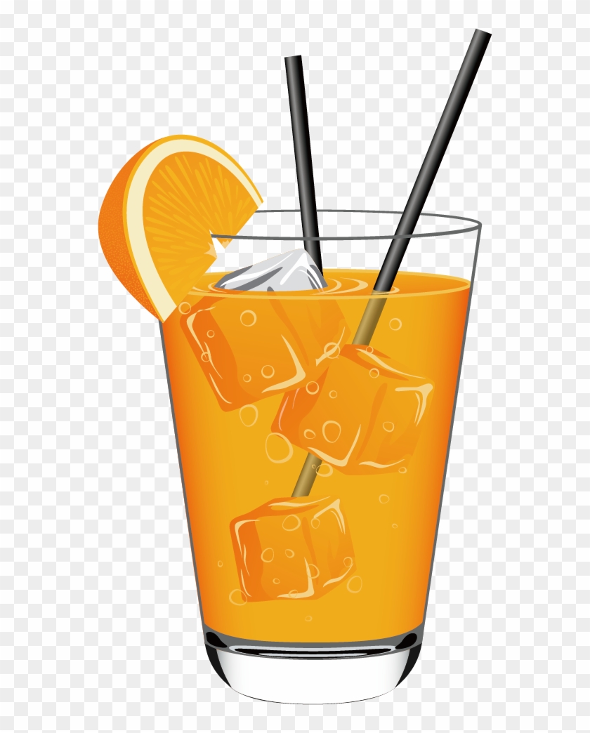 Soft Drink Orange Juice Cocktail Non-alcoholic Drink - Drinks Vector #1114552