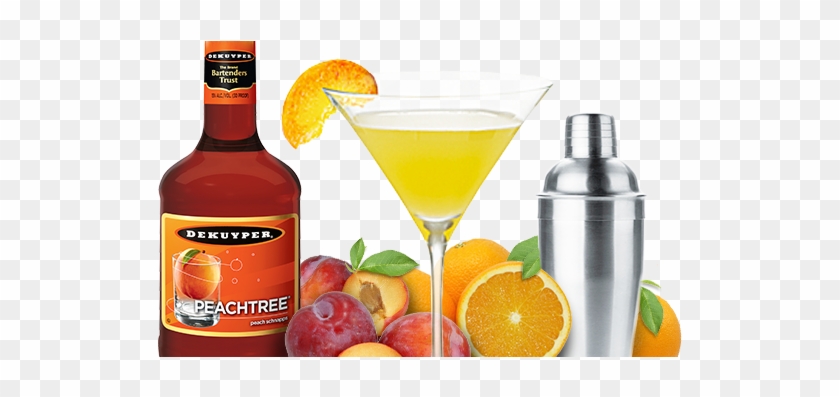 A Peach Of A Martini - Dekuyper Liqueur Sloe Gin 60@ #1114560