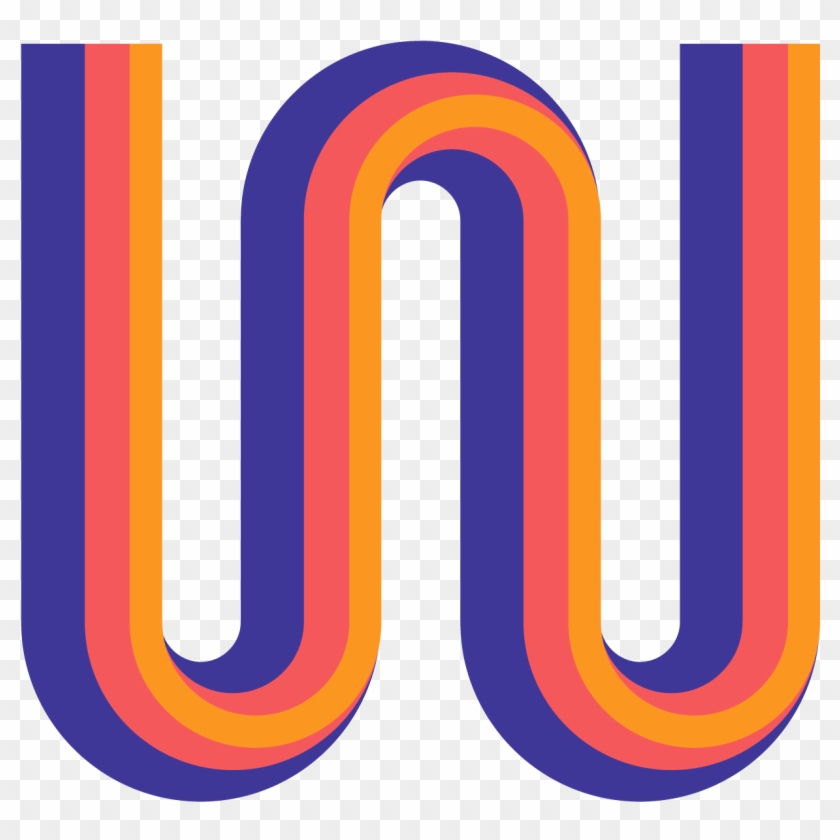 Wiggle Work Logo With Three Wiggly Purple, Pink, And - Purple #1114610
