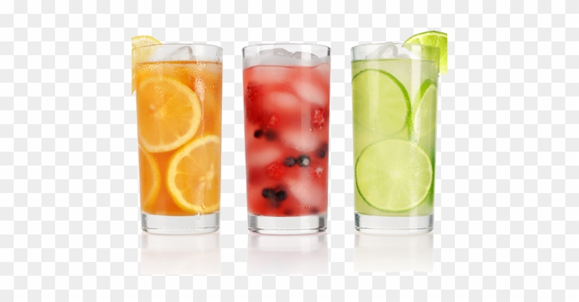 Juice Products And Dispensers - Cold Drinks Glass Png #1114630