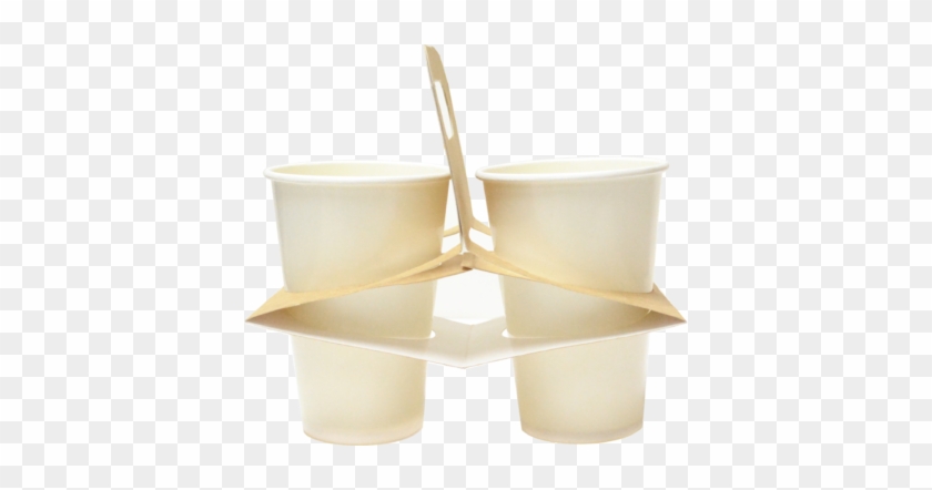 Cup Holder For Two Coffee Cups - Paper Coffee Cup Holder #1114643