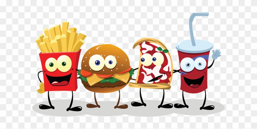 #499876 Cartoon Of Food Wallpaper And Background - Fast Food Gif Animado #1114648