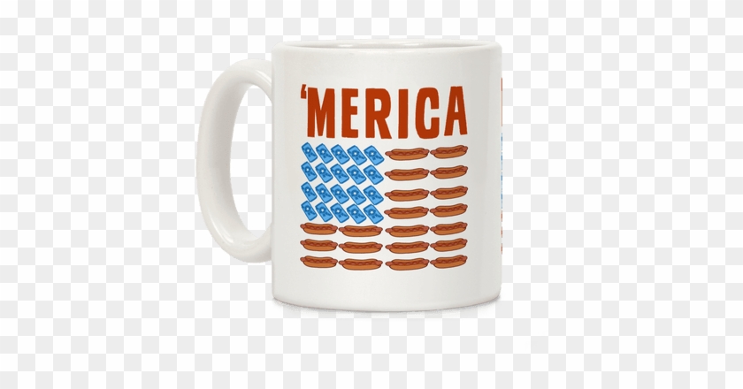 Beer, Hotdogs & 'merica Coffee Mug - Beer Stein #1114832