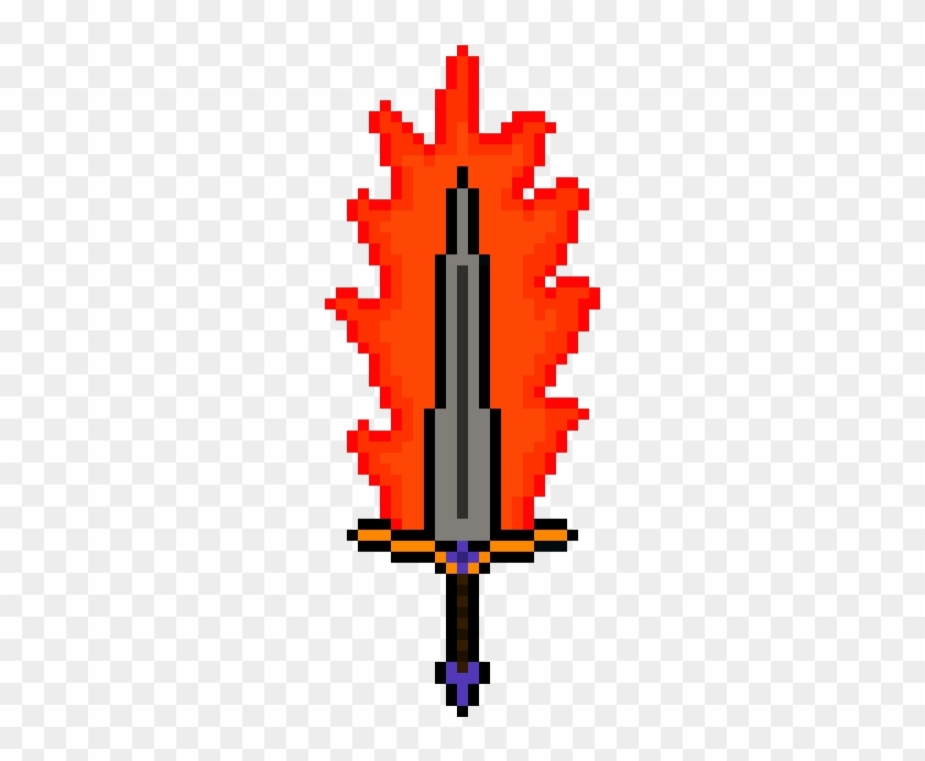 Flaming Sword - Graphic Design #1114860