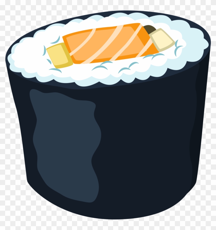 Japanese Cuisine Sushi Makizushi Asian Cuisine - Comida Japonesa Desenho Png #1114894