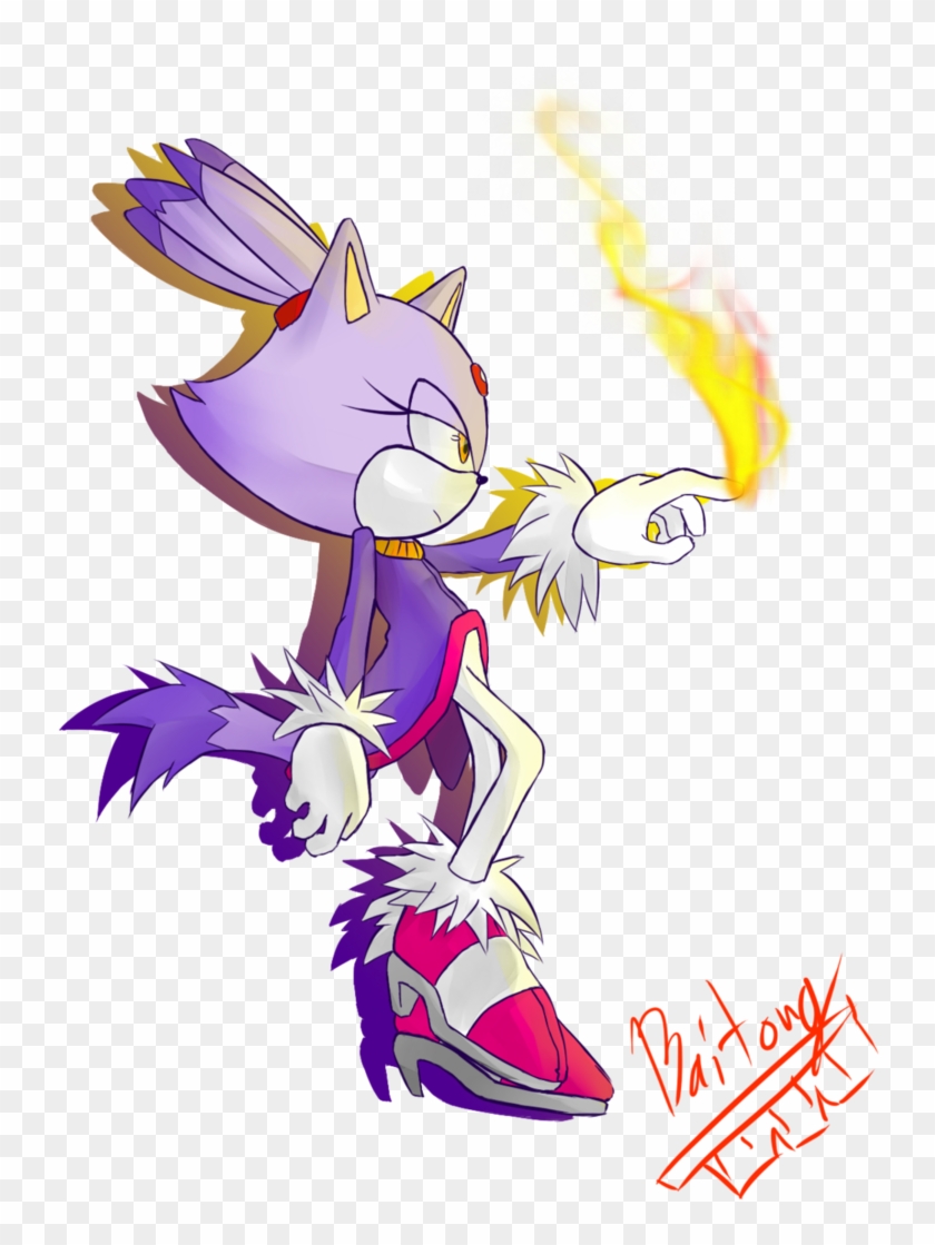 Flame By Baitong9194 - Blaze The Cat Sword #1114933