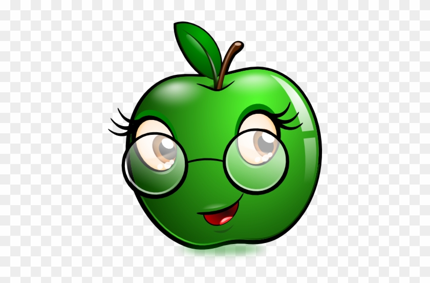 Granny Smith By Mondspeer - Granny Smith Apple Cartoon - Free Transparent  PNG Clipart Images Download