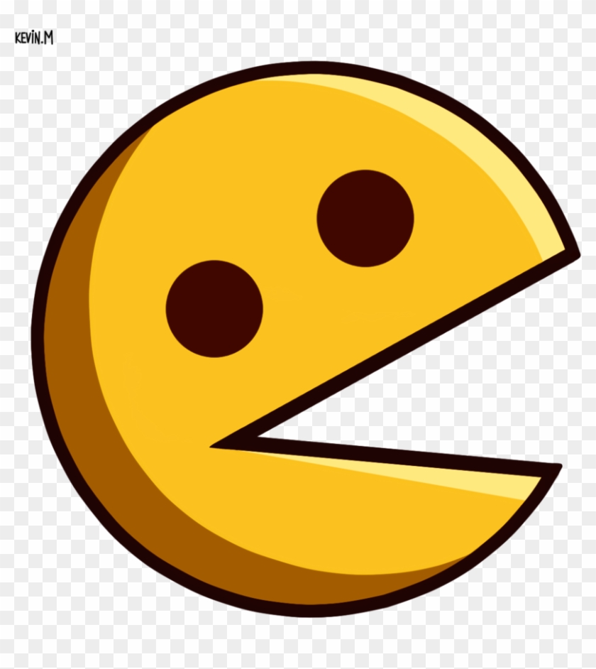 World's Biggest Pac-man Emoticon Clip Art - Pacman Png #1115045