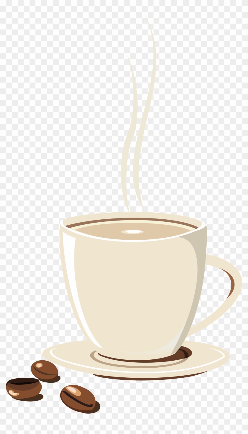 Coffee Cup Clipart, Coffee Vector Illustrations, Coffee - Vintage Coffee Cup Png #1115083