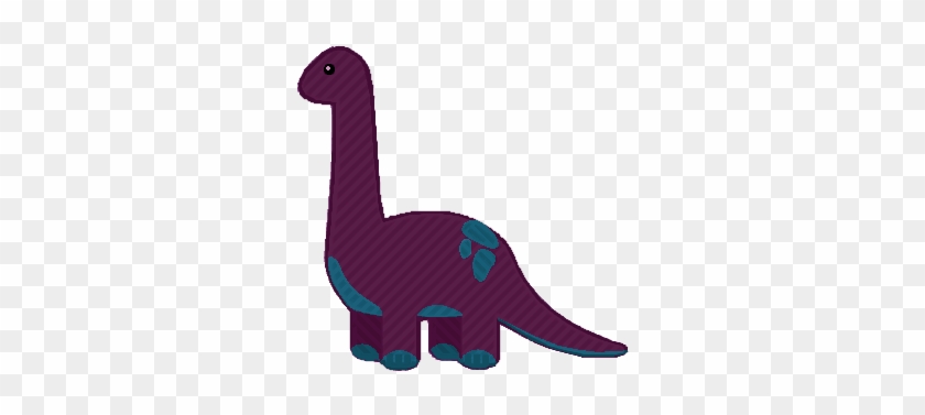Purple Dinosaur - Animal Figure #1115179