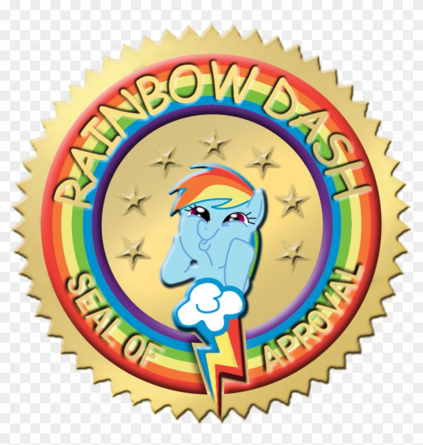 File 131558123986 - Rainbow Dash Seal Of Approval #1115228