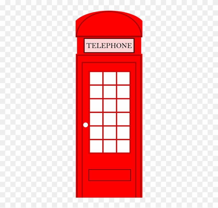 Phone Box, Telephone Booth, Telephone Box, Call Booth - London Telephone Booth Clipart #1115253