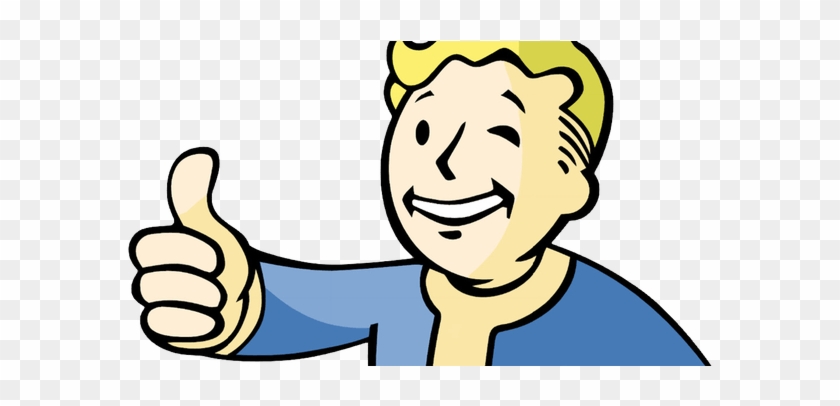 Vault Boy's 'rule Of Thumb' Can't Save You From Nuclear - Vault Boy Thumbs Up #1115339