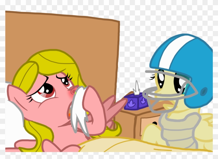 Proponypal, Cold, Fetish, Flu, Fluttershy, Football - Cartoon #1115373