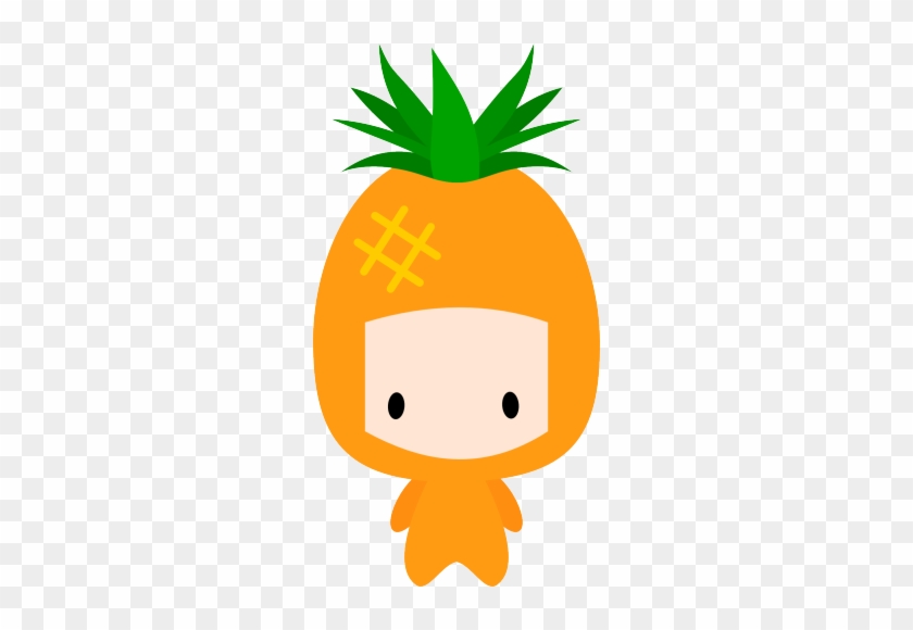 Chibi Dressed Pineapple - Pineapple Chibi #1115372