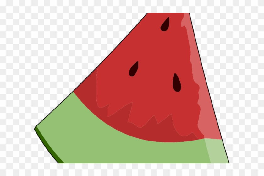 Watermelon Clipart Watermelon Slice - Foods With Transparent Backgrounds #1115379